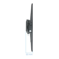 TooQ LP4255T-B Supporto TV a parete 139,7 cm (55") Nero
