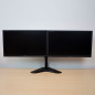 Soporte de mesa ewent ew1536 para 2 monitores de hasta 32 pulgadas