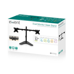 Ewent EW1536 Supporti a parete per TV 81,3 cm (32") Scrivania Nero