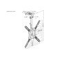 Soporte techo tv equip vesa hasta 55 pulgadas 400x400 max 20kg