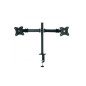 Soporte doble monitor 100 x 100 hasta 27 pulgadas