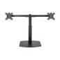 Soporte monitor de mesa tooq para 2 pantallas 17 pulgadas - 27 pulgadas