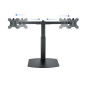 Soporte monitor de mesa tooq para 2 pantallas 17 pulgadas - 27 pulgadas