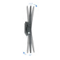 Soporte tv - monitor tooq 37 pulgadas - 70 pulgadas inclinable negro lp4270t - b - vesa max 600x400