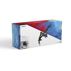 TooQ DB5132TNR-B Supporti a parete per TV 81,3 cm (32") Scrivania Nero
