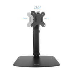 TooQ DB1127TN-B Supporti a parete per TV 68,6 cm (27") Scrivania Nero