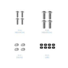 TooQ VMA0200-B accessorio per il montaggio del televisore