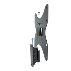 TooQ LP1342T-B Supporto TV a parete 106,7 cm (42") Nero