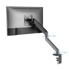 TooQ DB4032TNR-G Supporti a parete per TV 81,3 cm (32") Scrivania Nero