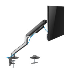 TooQ DB4032TNR-G Supporti a parete per TV 81,3 cm (32") Scrivania Nero