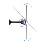Soporte pared tv tooq vesa hasta 55 pulgadas 400x400mm max 25kg