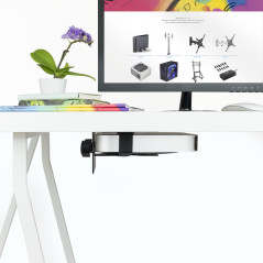 TooQ TCCH0001-B base e supporto per PC workstation All-in-One 5 kg Nero