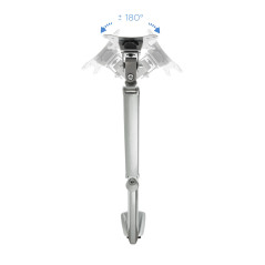 TooQ DB3032TNR-S Supporti a parete per TV 81,3 cm (32") Scrivania Argento