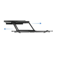 TooQ LP3790TN-B Supporto TV a parete 2,29 m (90") Nero