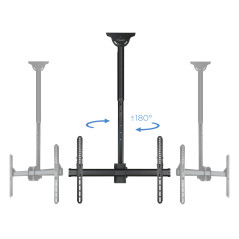 TooQ LPCE1170TSLI-B Supporto per display espositivi 177,8 cm (70") Nero