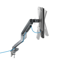 TooQ DB4132TNR-G Supporti a parete per TV 81,3 cm (32") Scrivania Nero