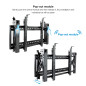 Soporte de pared tooq vesa hasta 70 pulgadas 800x400mm max 70kg