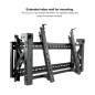 Soporte de pared tooq vesa hasta 70 pulgadas 800x400mm max 70kg