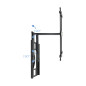 Soporte pared tooq lp4380xl - b 43 pulgadas - 80 pulgadas carga maxima 50kg negro