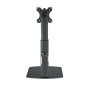 Soporte de mesa tv - monitor tooq 17 pulgadas - 32 pulgadas gira incl negro  db1732tn - b -  vesa 75 y 100 -  incl - 20 -  gira 