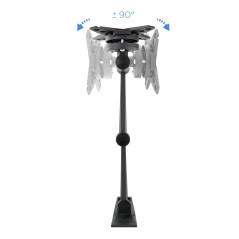 TooQ LP2323TN-B Supporto TV a parete 58,4 cm (23") Nero