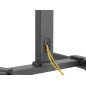 Soporte suelo con ruedas tv equip vesa hasta 55 pulgadas 400x400 max 35kg
