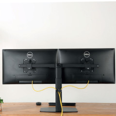 Ewent EW1538 Supporti a parete per TV 68,6 cm (27") Scrivania Nero