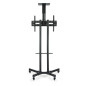 Soporte de suelo tooq para pantalla tv 37 pulgadas - 70 pulgadas negro fs1470m - b
