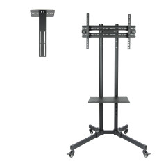 TooQ FS1470M-B Supporto per display espositivi 177,8 cm (70") Nero