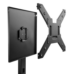 Ewent EW1543 Supporto TV a parete 139,7 cm (55") Nero