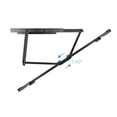TooQ LP75100TN-B Supporto TV a parete 152,4 cm (60") Nero