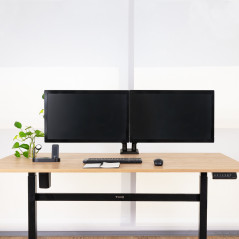 TooQ DB1434TNR-B Supporti a parete per TV 86,4 cm (34") Scrivania Nero