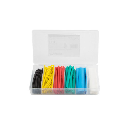 Tubo lanberg termorretractil 100 uds 100mmx15 a 13mm multicolor