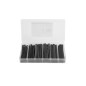 Tubo lanberg termorretractil 100 uds 100mm x15 a 13mm negro