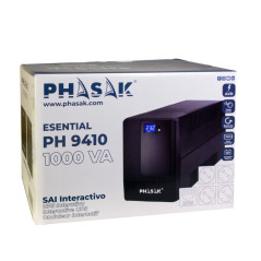 Phasak Esential gruppo di continuità (UPS) A linea interattiva 1 kVA 600 W 4 presa(e) AC