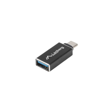 Adaptador usb lanberg usb - c m 3.1 a usb - a h otg negro