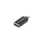 Adaptador usb lanberg usb - c m 3.1 a usb - a h otg negro