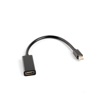 Lanberg AD-0005-BK cavo e adattatore video 0,2 m Mini DisplayPort HDMI tipo A (Standard) Nero