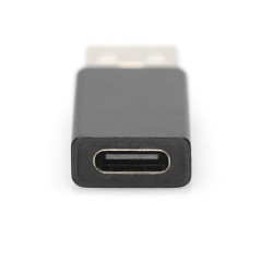 Ewent EW9650 adattatore per inversione del genere dei cavi USB Type-A USB Type-C Nero