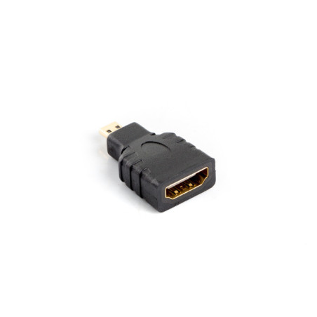 Lanberg AD-0015-BK adattatore per inversione del genere dei cavi HDMI Micro HDMI Nero