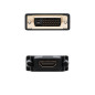 Adaptador dvi a hdmi nanocable macho - hembra - negro