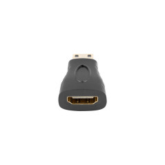 Adaptador lanberg hdmi hembra a hdmi mini c macho
