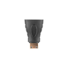 Lanberg AD-0037-BK adattatore per inversione del genere dei cavi HDMI HDMI Mini-C Nero