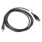 Cable impresora lanberg usb a -  usb b macho - macho 1.8m negro