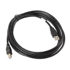 Cable impresora lanberg usb a -  usb b macho - macho negro 3 m