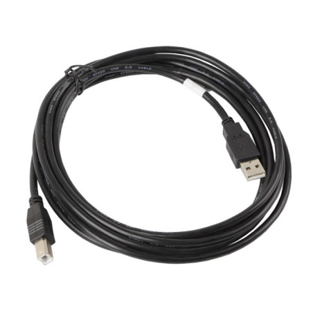 Lanberg CA-USBA-10CC-0030-BK cavo USB USB 2.0 3 m USB B Nero