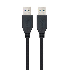 Nanocable 10.01.1001-BK cavo USB USB 3.2 Gen 1 (3.1 Gen 1) 1 m USB A Nero