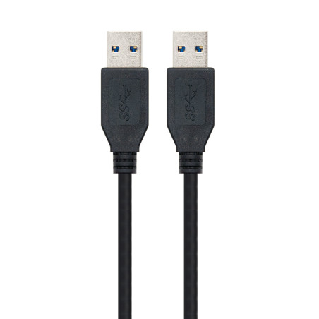 Nanocable 10.01.1001-BK cavo USB USB 3.2 Gen 1 (3.1 Gen 1) 1 m USB A Nero