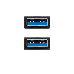 Nanocable 10.01.1001-BK cavo USB USB 3.2 Gen 1 (3.1 Gen 1) 1 m USB A Nero