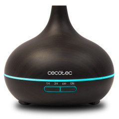 Cecotec Pure Aroma 300 umidificatore Ultrasonico 0,3 L Nero, Legno 10 W